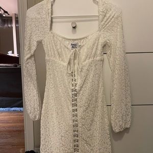 Princess Polly white dress. size 2.